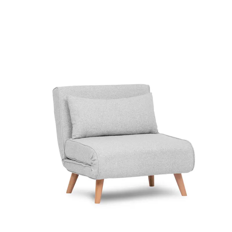 Folde Single Bettsofa - Grau
