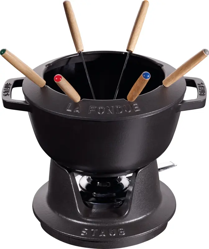 Fondue Set mit 2 Griffen 20 cm