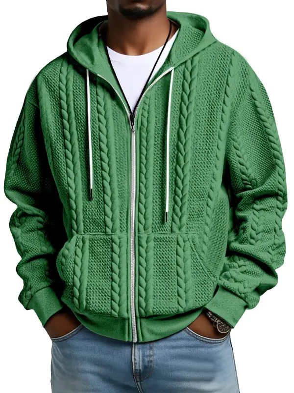 Freizeit Kapuzenjacke mit Reissverschluss