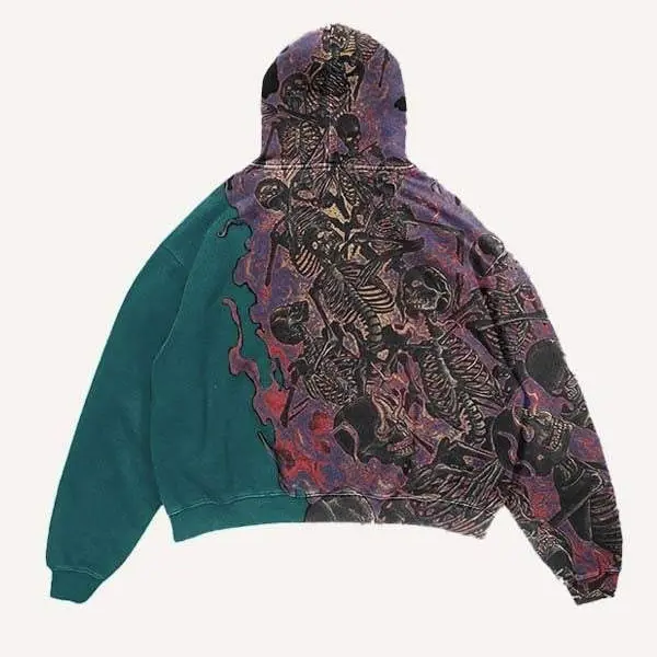 Freizeit-Pullover aus Polyester mit Print