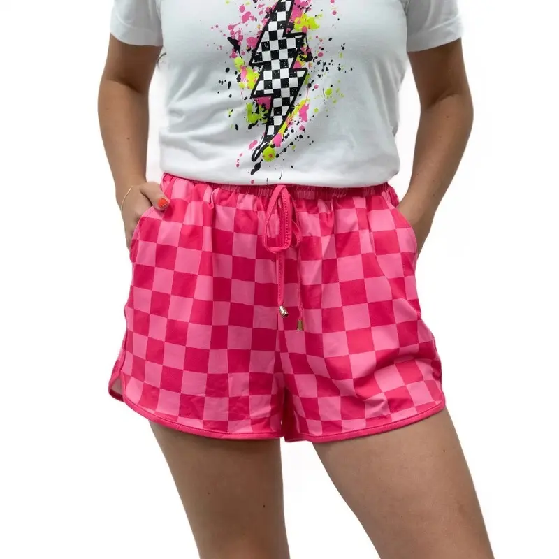 Freizeit-Shorts für Damen mit Kordelzug