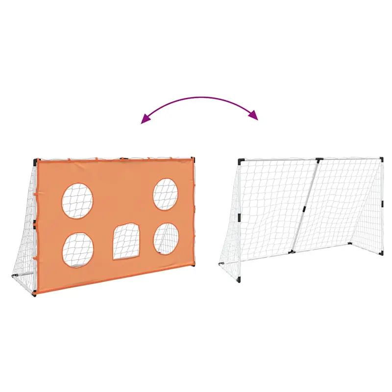 Fussballtor für Kinder mit Zielmatte und Ball