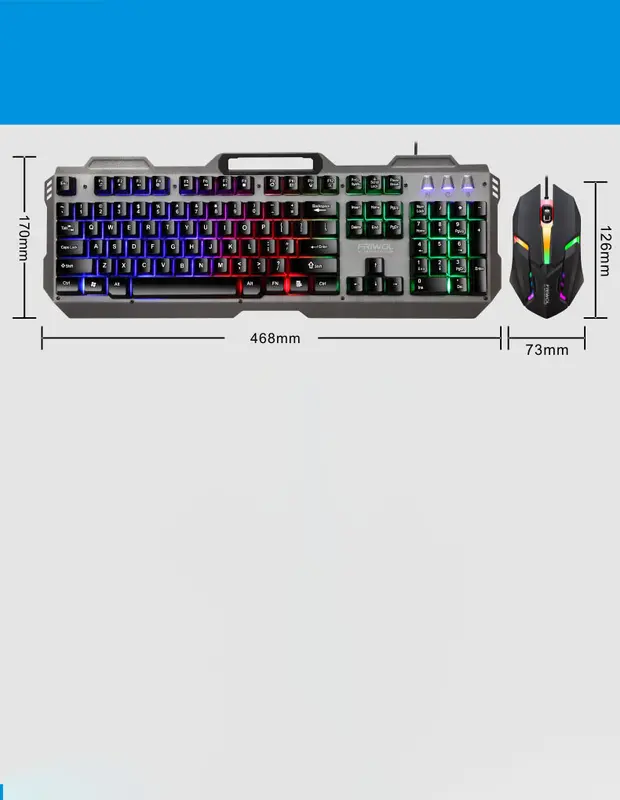 Gaming-Tastatur- und Maus-Set