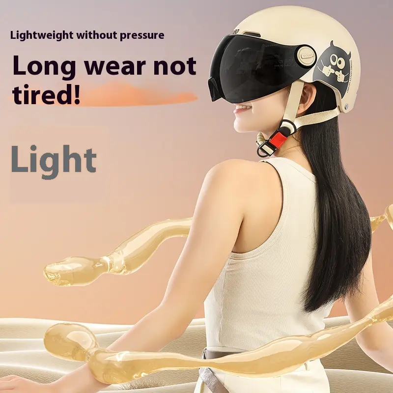 Ganzjahres E-Motorradhelm für Paare
