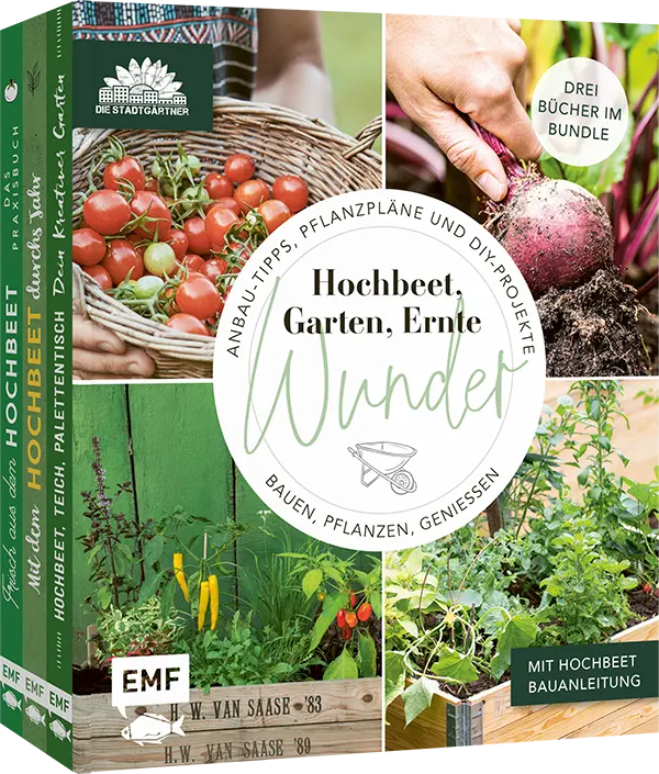 Garten, Hochbeet, Ernte-Wunder – Drei Bücher im Bundle