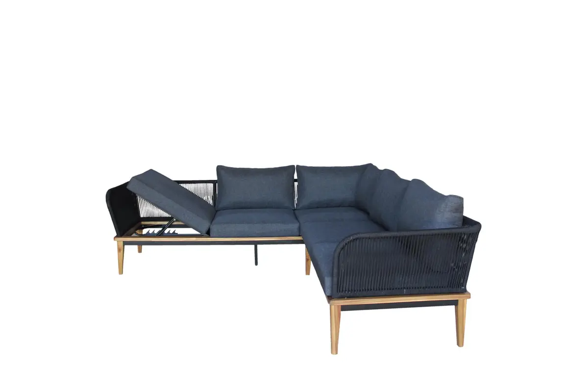 Gartenlounge Bellinzona gross, 3er und 2er Sofa