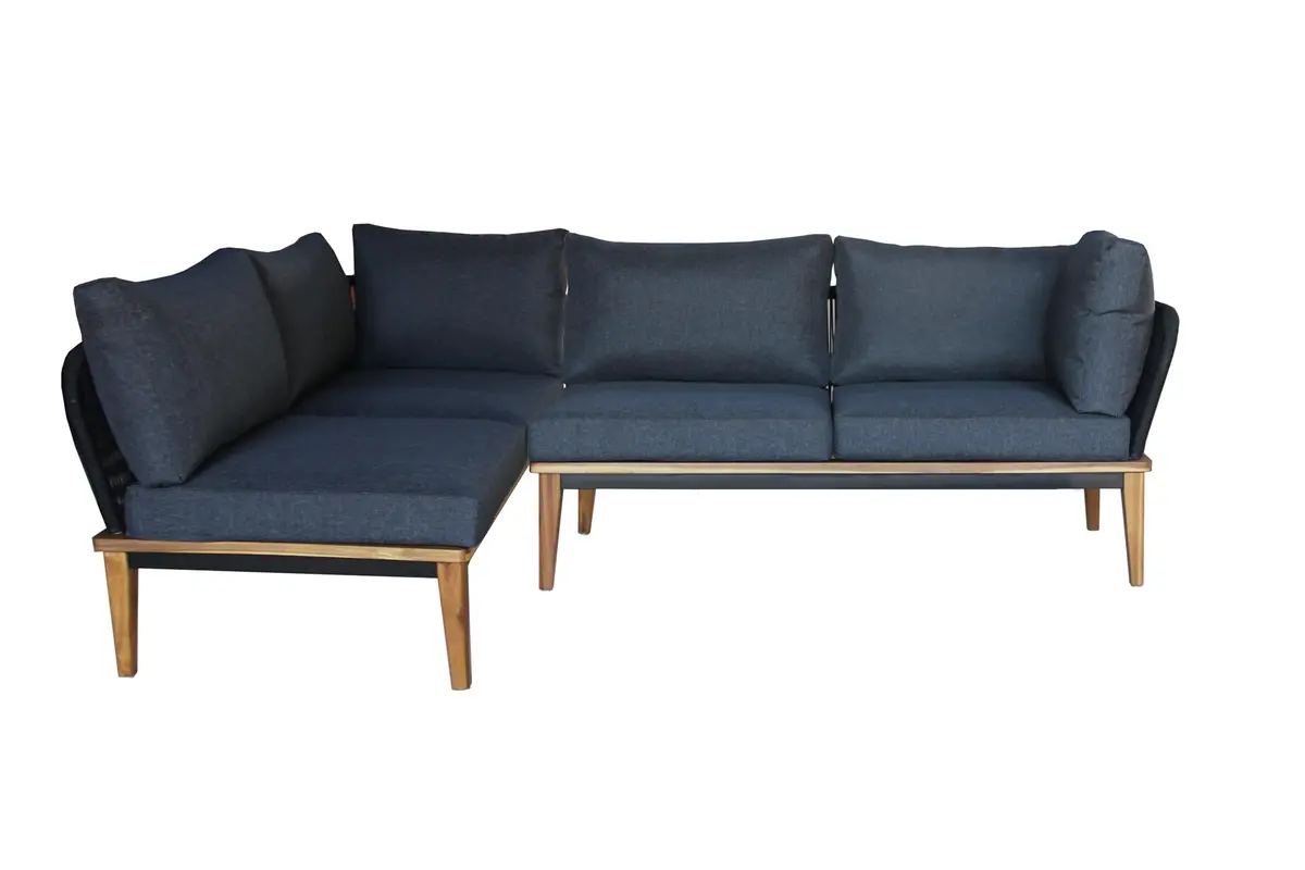 Gartenlounge Bellinzona mittel, 2x 2er Gartensofa