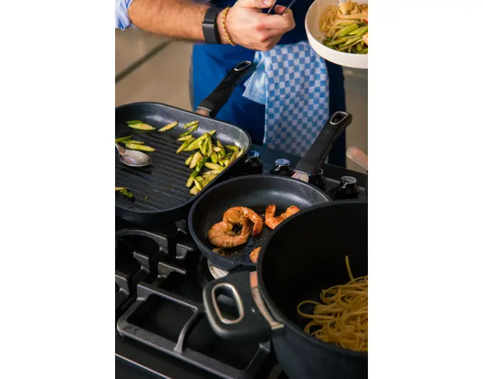 GASTROLUX Bratentopf EVO Induktion hoch ø 24 cm