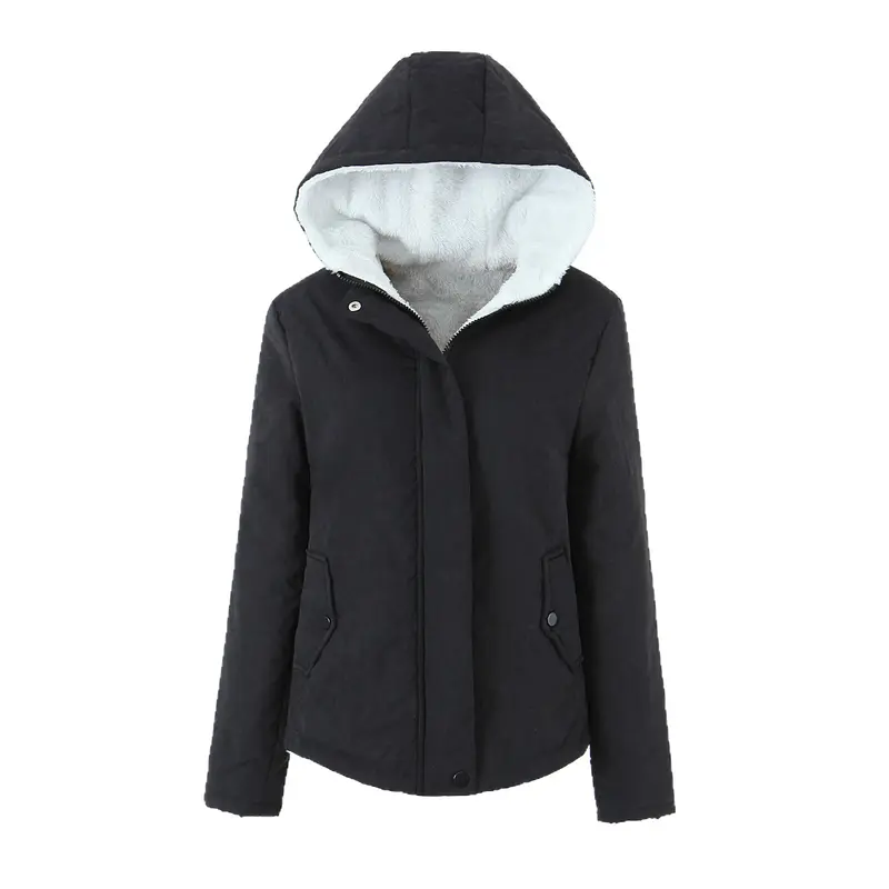 Gefütterte Kapuzenjacke für Damen