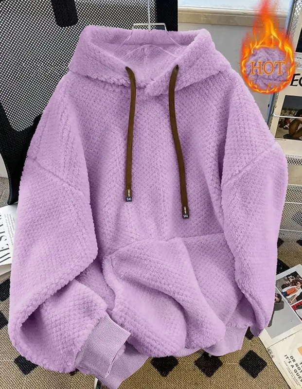 Gefüttertes Kapuzen-Sweatshirt für Damen