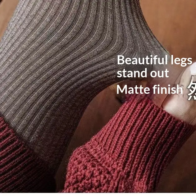 Gerippte Strickhose für Damen
