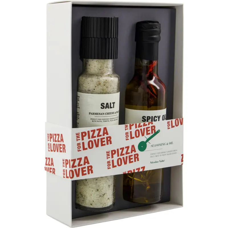 Geschenkbox, Nicolas Vahé Pizza Kit - Seasoning & oil