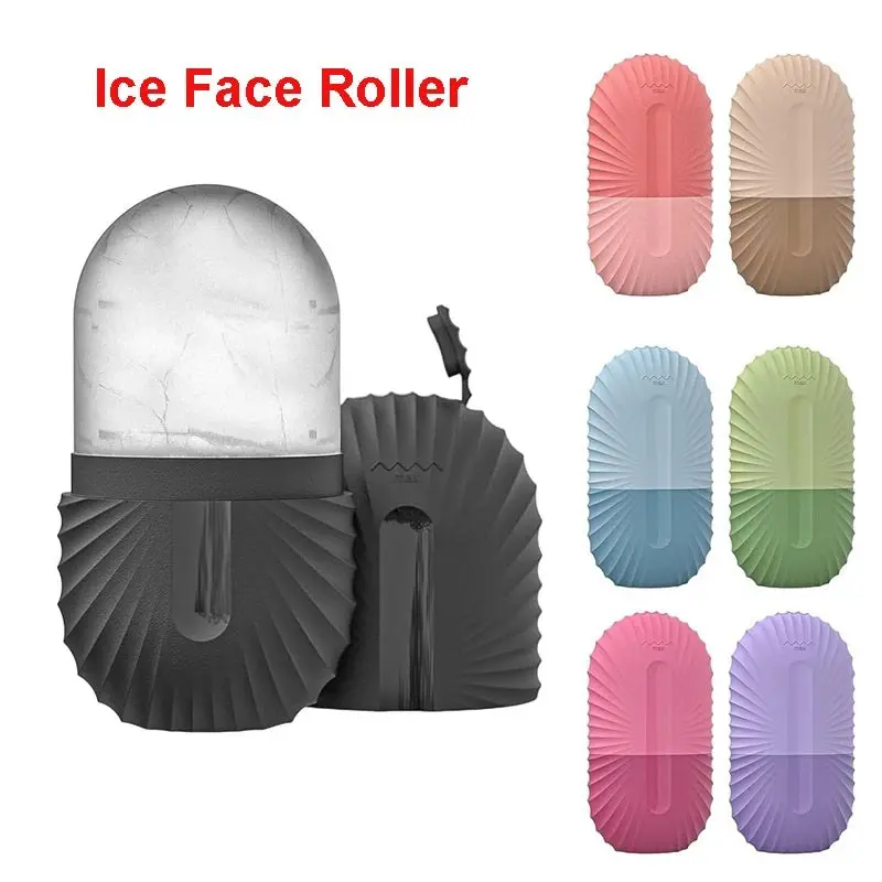 Gesichts-Eisbad-Schale & Ice-Roller · Frische-Ritual