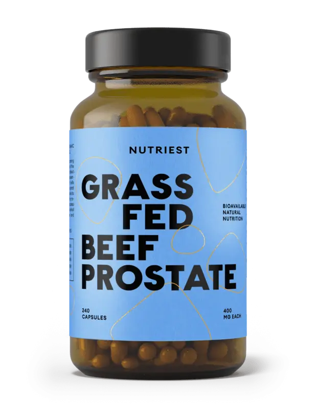 Getrocknete Bio Rinderprostata Kapseln