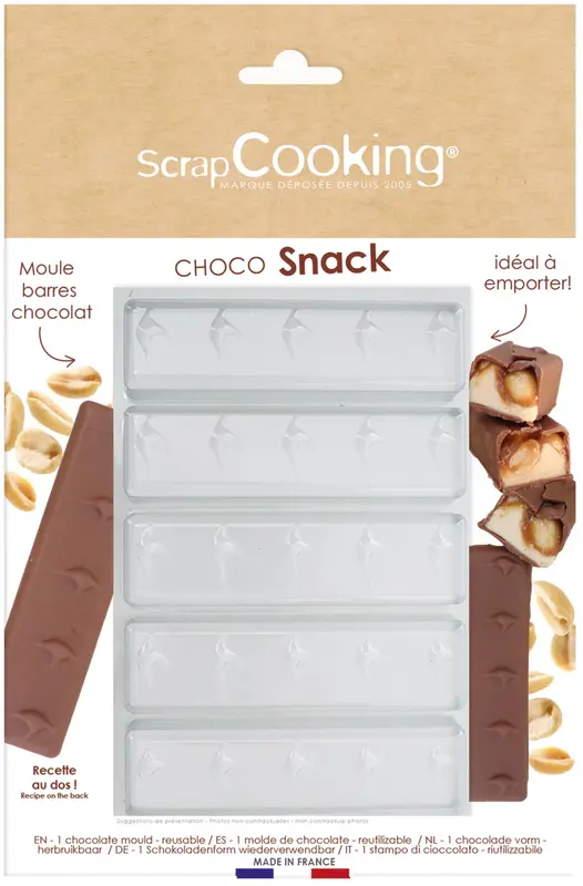 Giessform halbart für Schokolade Schoko Snack