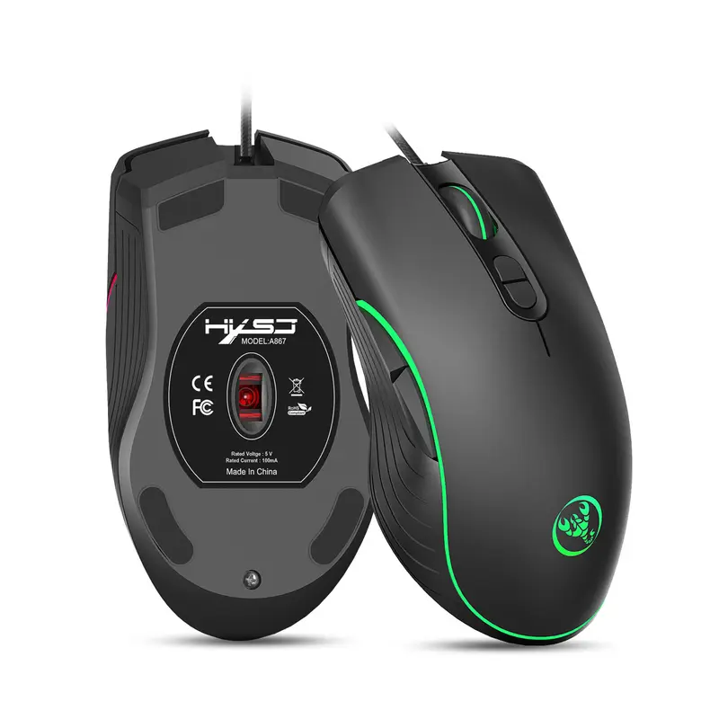 Glowing Gaming Maus