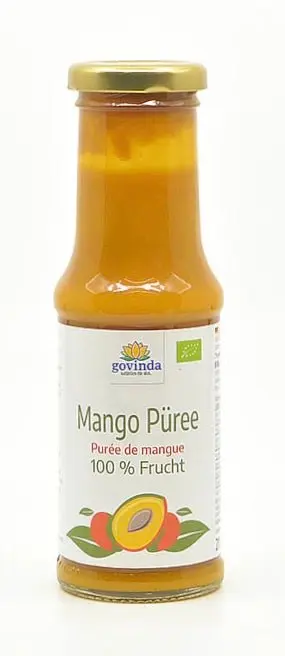 Govinda Mango-Püree (Alphonso), EU Bio 210ml