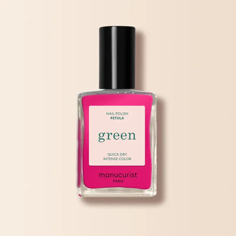 Green Petula - Bio Nagellack in warmem Rosa