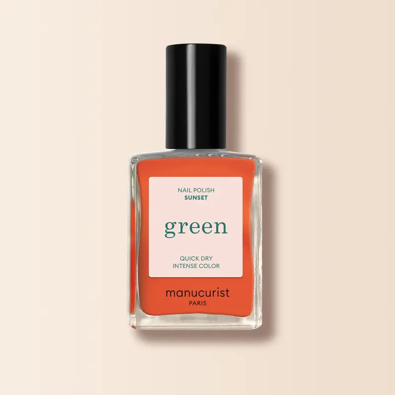 Green Sunset – Veganer Nagellack in leuchtendem Orange