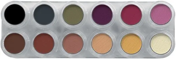 Grimas Lidschatten/Rouge Palette FM