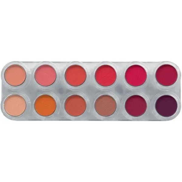 Grimas Lidschatten/Rouge Palette RC