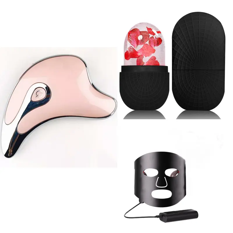 Gua Sha Schaber mit LED und Mikrostrom