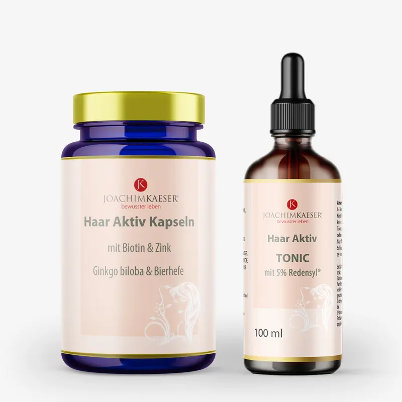 Haar Aktiv Kapseln & Tonic-Set – 2-teilig