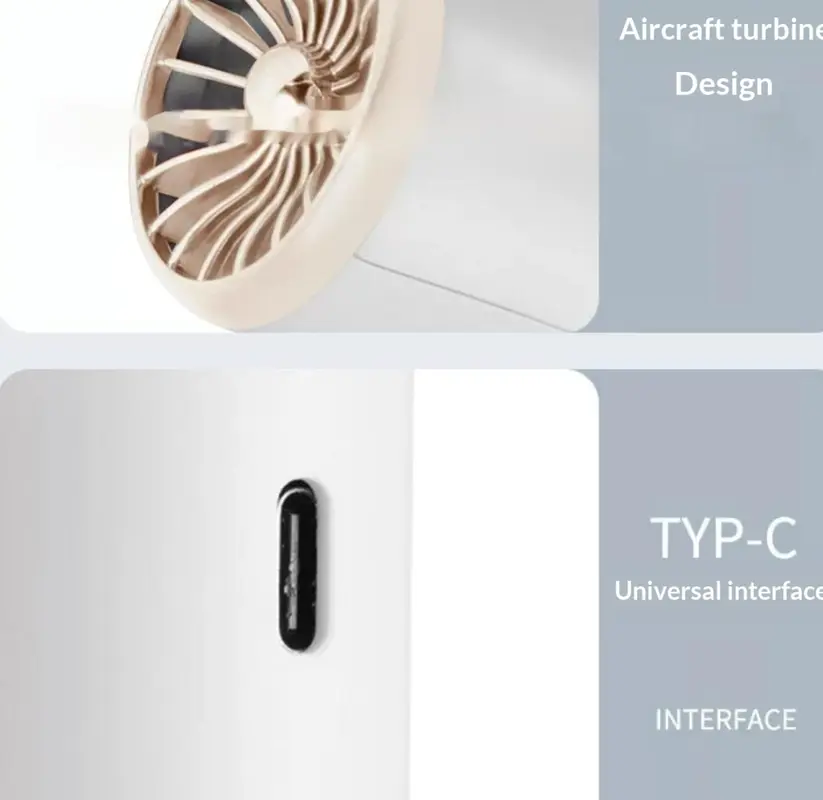 Halsventilator – Leise, USB-Lüfter zum Umhängen