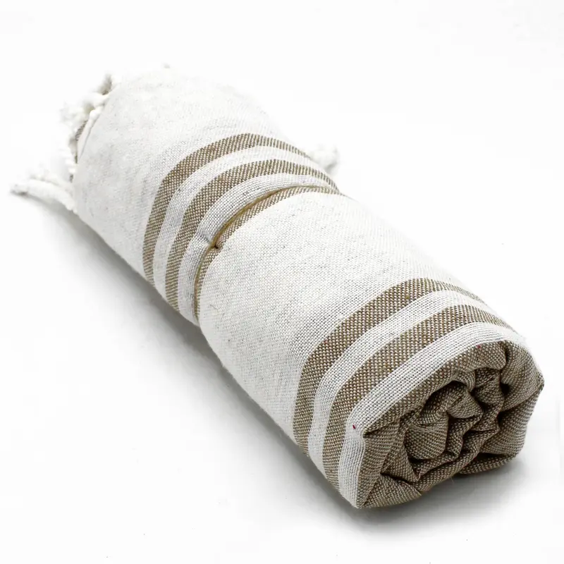 Hamam-Spa-Handtuch, 90 x 170 cm, sandfarben