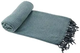 Hammamtuch Bird Eye Mint – Leichtes Baumwolltuch für Sauna, Strand & Alltag 100x180cm