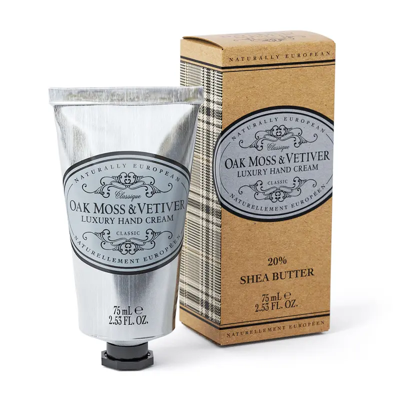 Handcreme Naturally European - Eichenmoos & Vetiver, 75ml