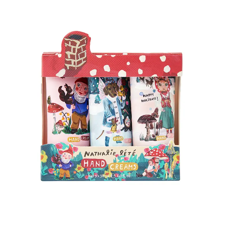Handcreme-Set Nathalie Lété - Christmas, 3x30ml