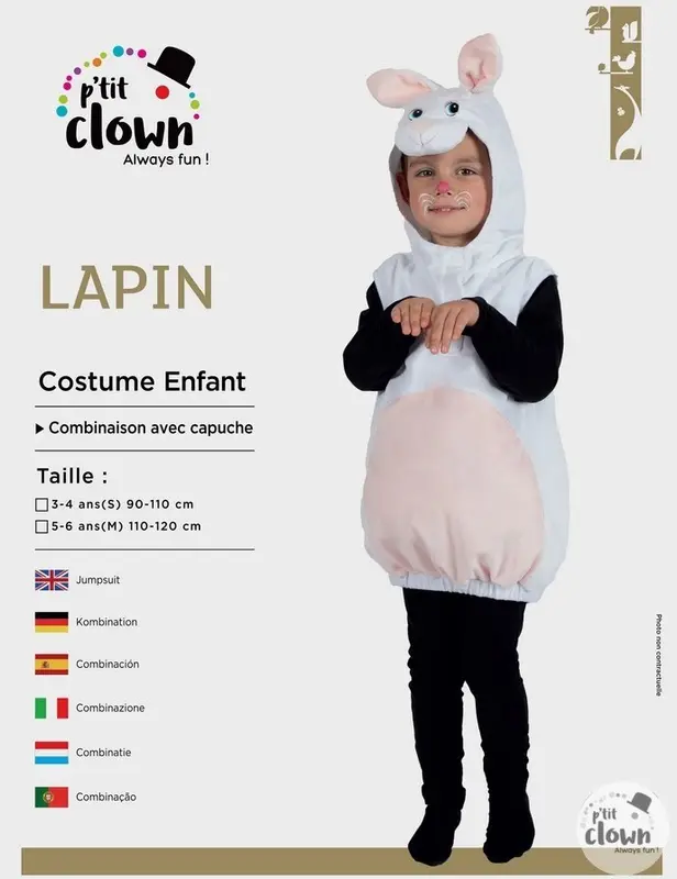 Hasenkostüm Kinder