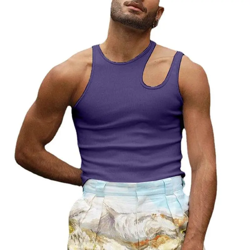 Herren Camisole Unterhemd Slim-Fit