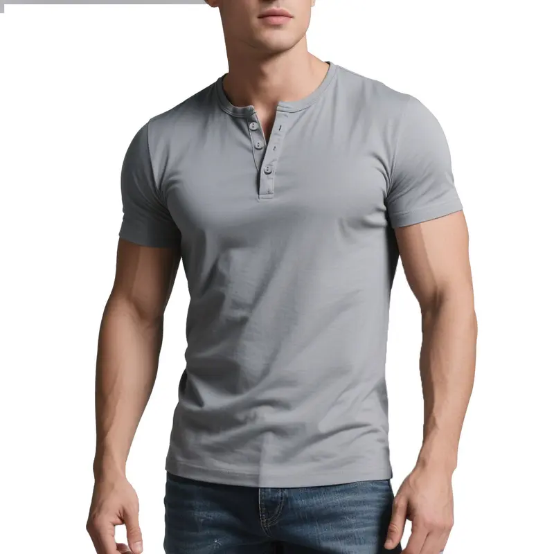 Herren Casual Crew-Neck Slim Fit T-Shirt