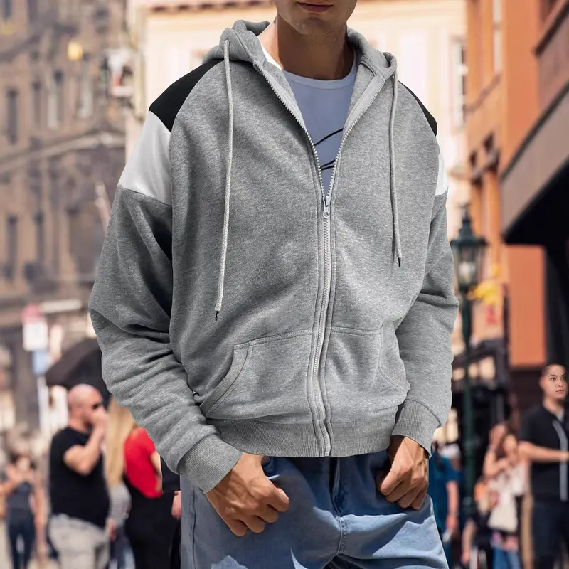 Herren Colorblock Hoodie