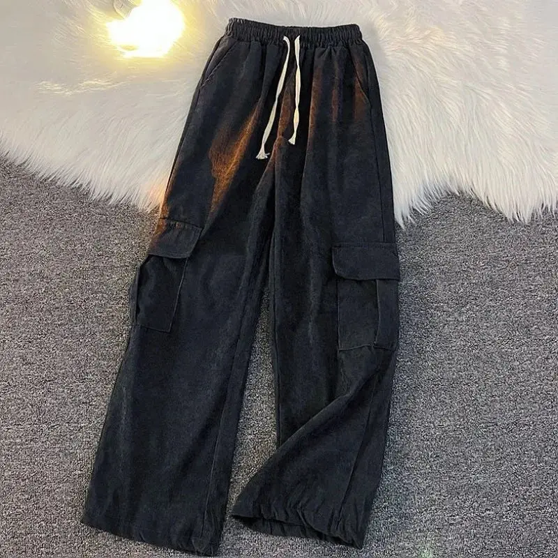 Herren Cordhose Retro · weites Bein, japanischer Stil (Freizeit)