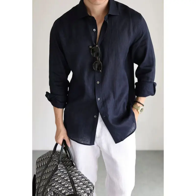 Herren Hemd Langarm "Nouveau Riche" Stil
