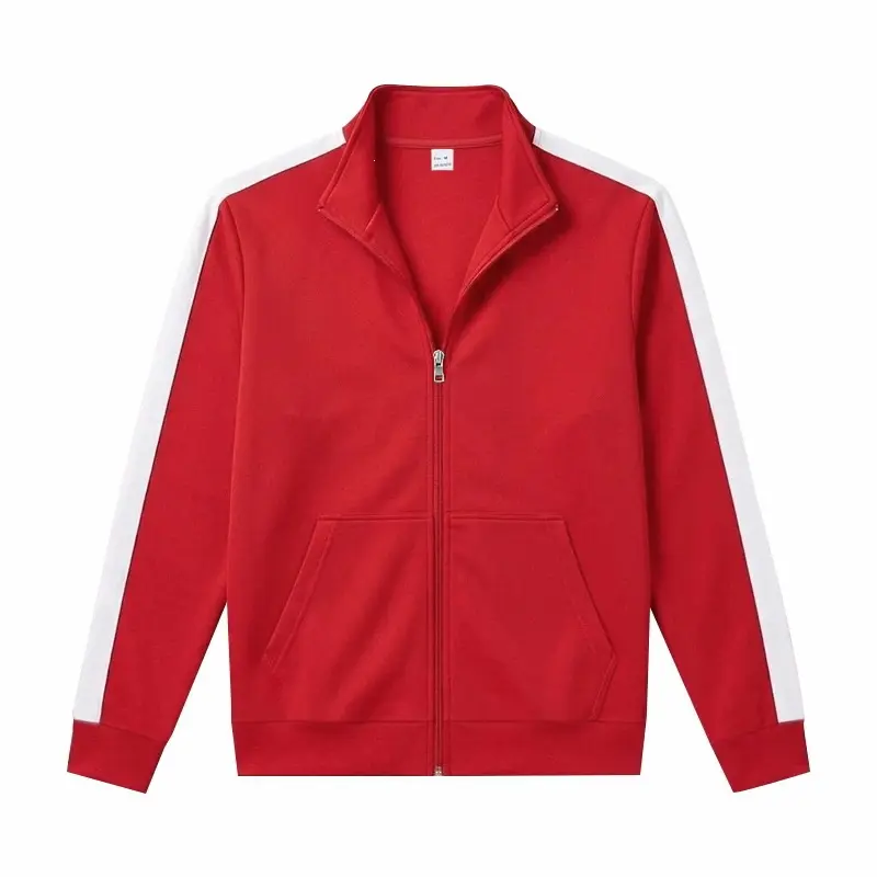Herren-Jacke Relaxed Fit Sporty Zip-Up