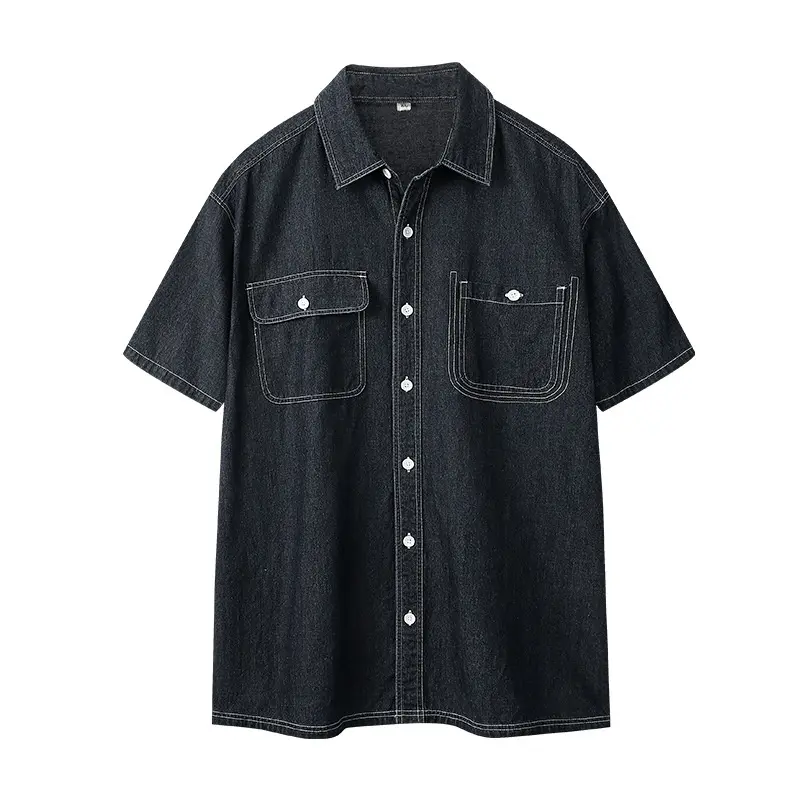 Herren Jeanshemd Slim-Fit