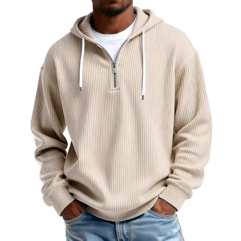 Herren Kapuzenpullover aus Cord