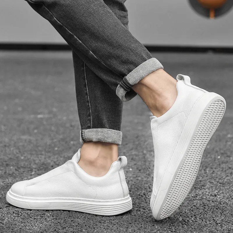 Herren Low-Top Sportschuhe aus Rindsleder