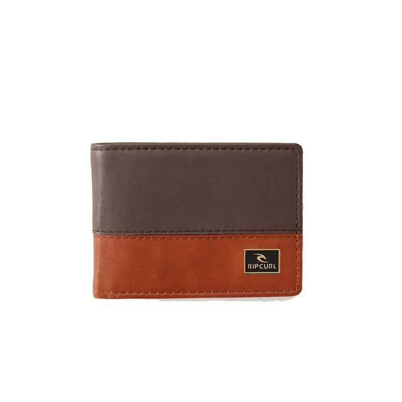 Herren Portemonnaie Rip Curl Corpawatu Icon Pu Slim Braun