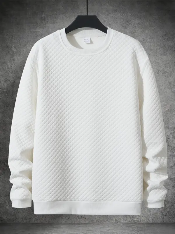 Herren-Pullover mit Stehkragen