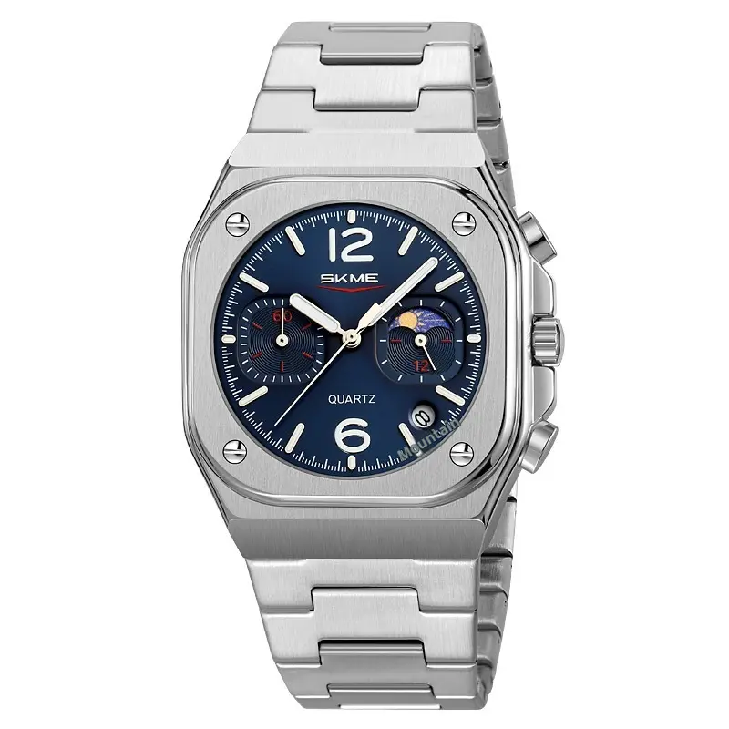 Herren Quartz-Uhr mit Multifunktion & wasserdicht
