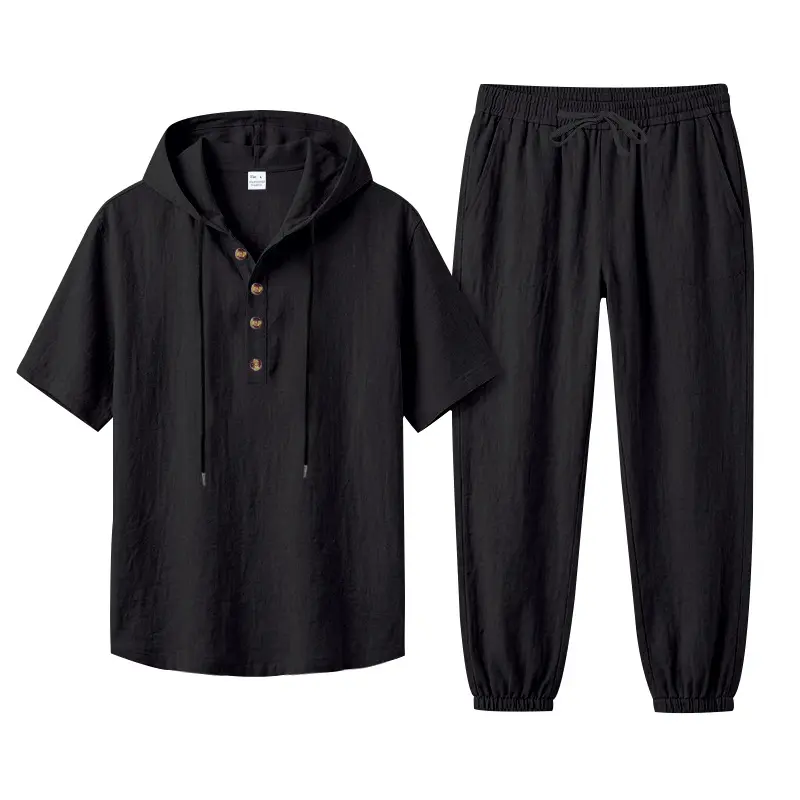 Herren-Set «Costa» · Kapuzen-Shirt + Jogger