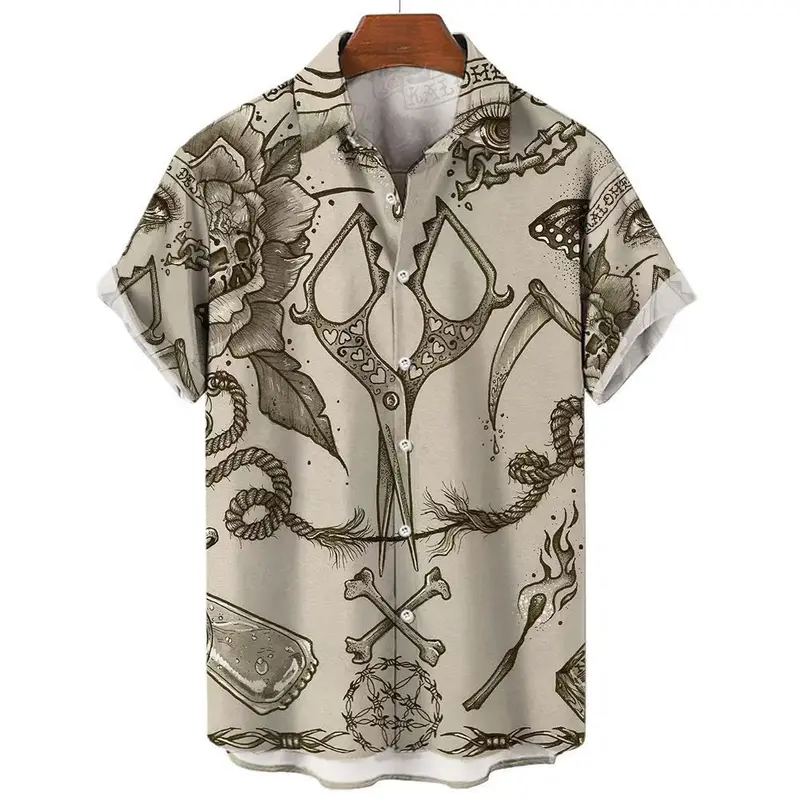 Herren-Shortsleeve-Shirt aus Hawaii