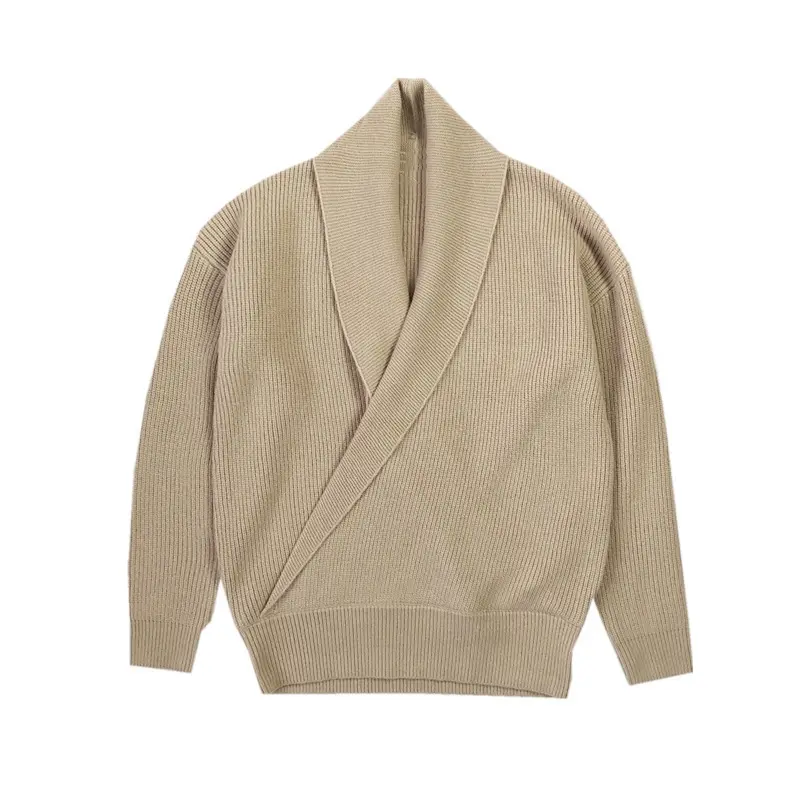 Herren Strickpullover mit V-Ausschnitt