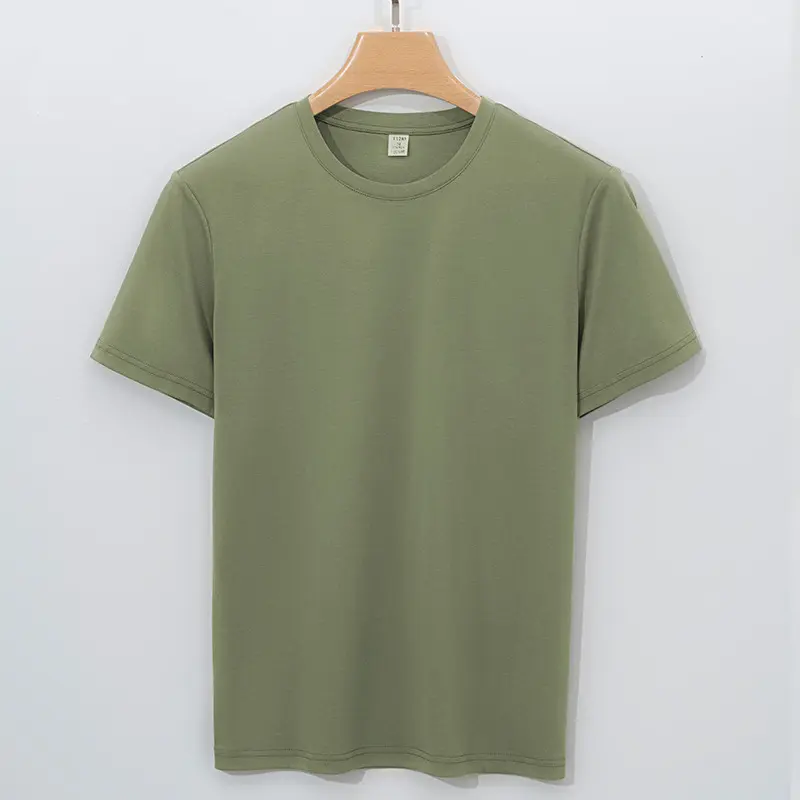 Herren-T-Shirt aus Mercerized Baumwolle