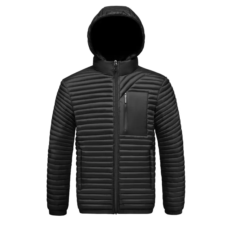 Herren Winterjacke mit abnehmbarer Kapuze